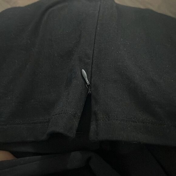 Victorias Secret Cotton High Waist Regular Length Flare leg leggings black XL - Picture 5 of 5